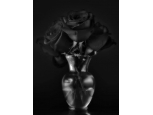 Black Flashing - 3 Stems Vase